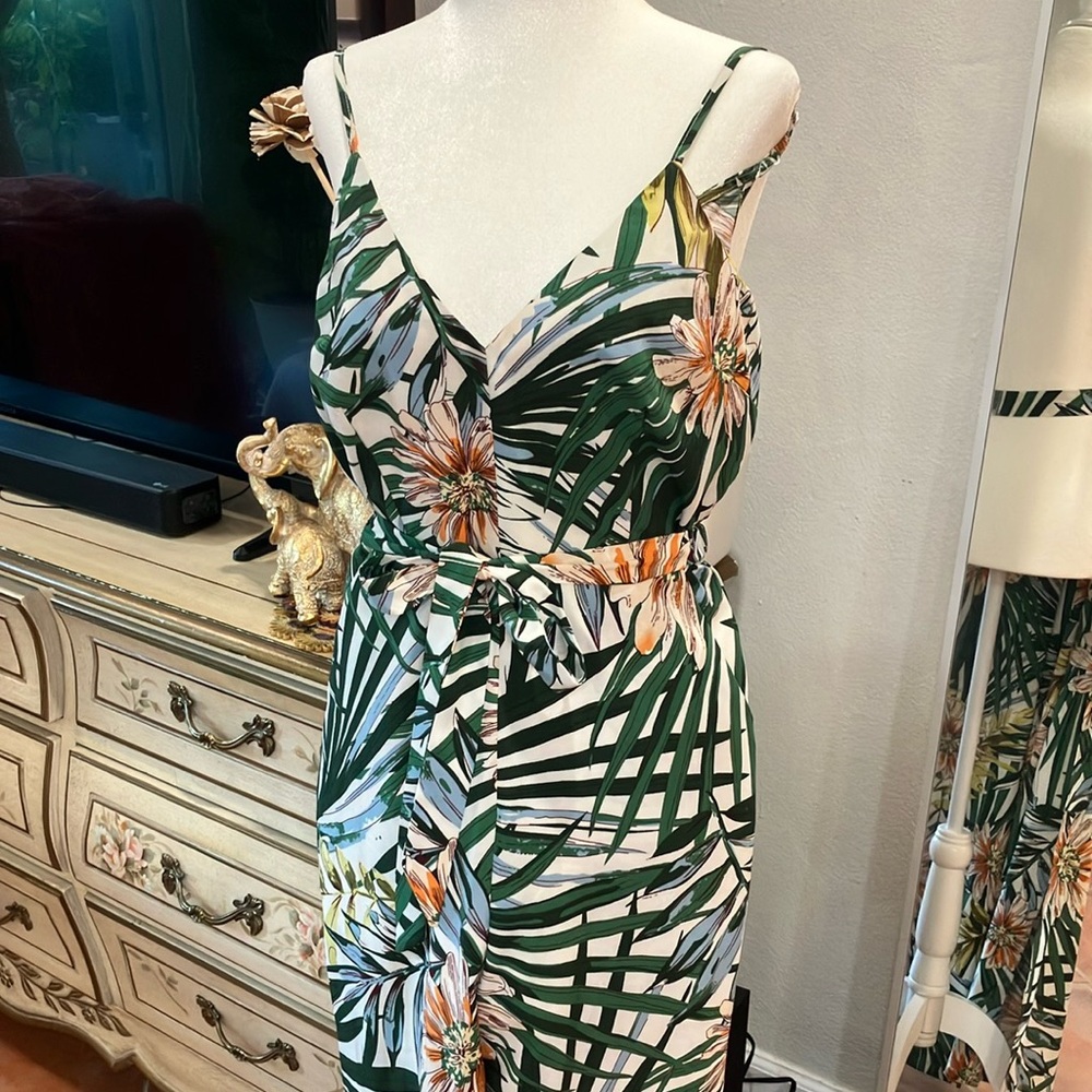 Tropical Floral Jumpsuit
